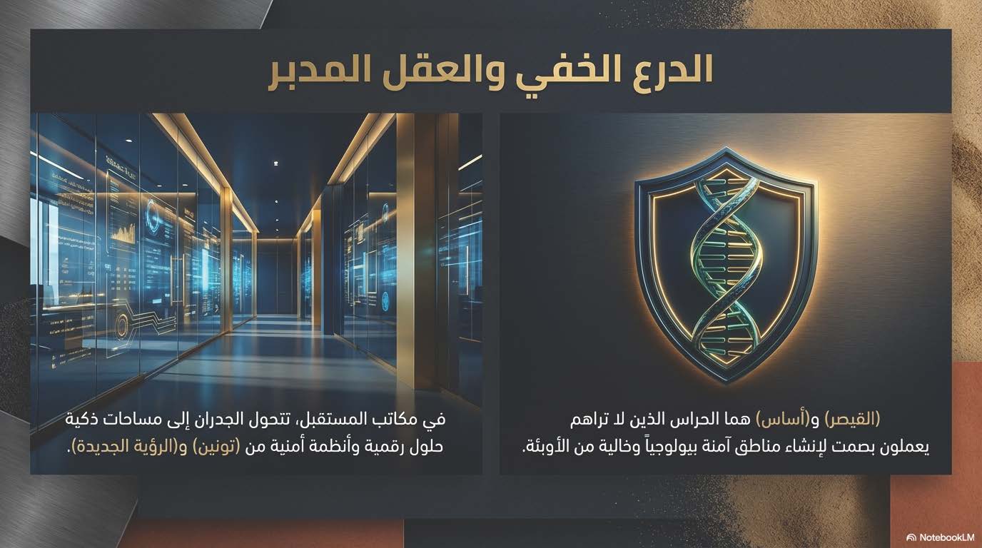 الدرع الخفي والعقل المدبر